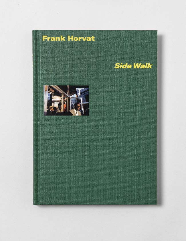 livre Side Walk Frank Horvat
